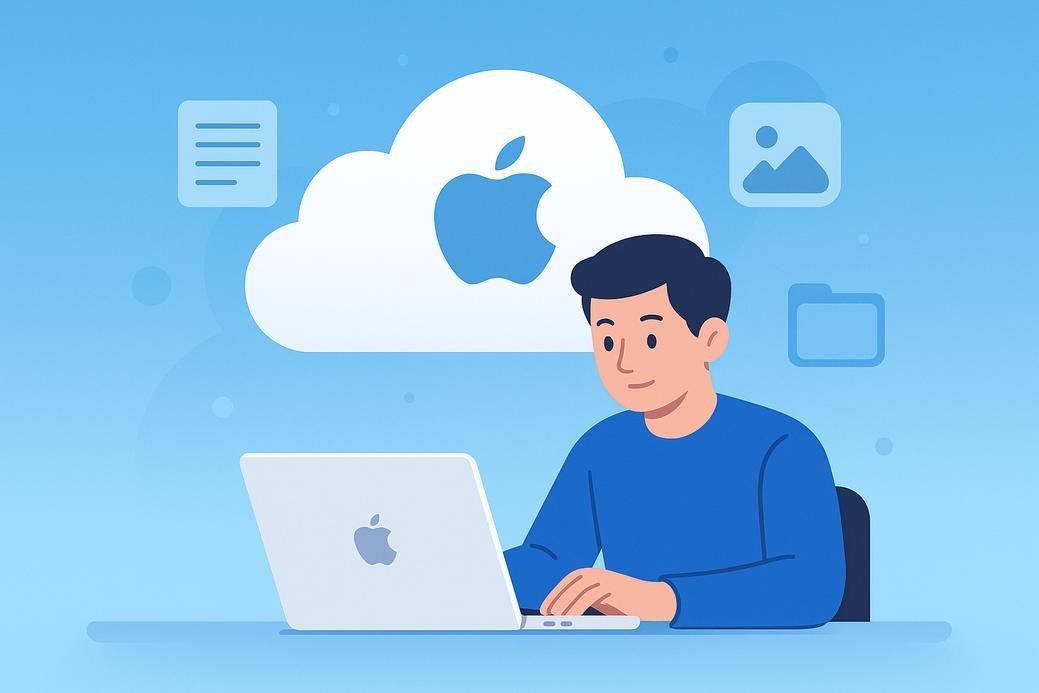 iCloud adalah layanan penyimpanan cloud dari Apple untuk menyimpan data secara online